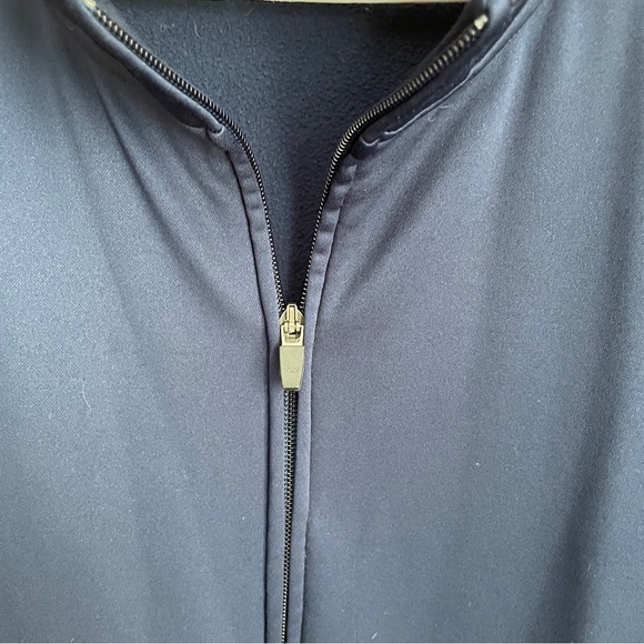 Sport Tek Men's Fleece Full-Zip ST241 Jacket, Navy, XXL - Picture 9 of 9